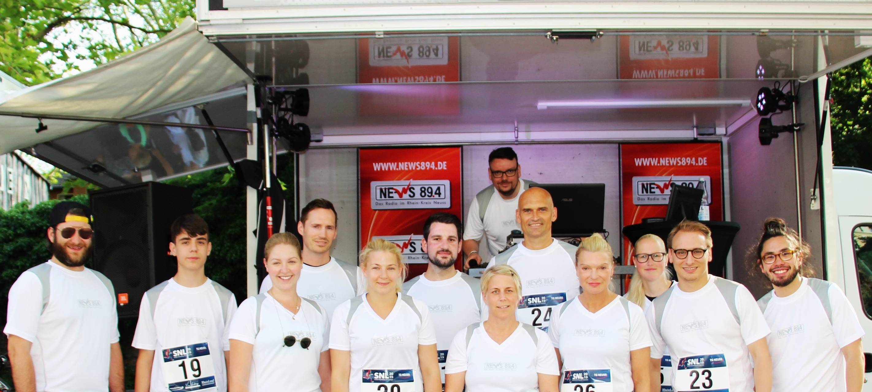 Sommernachtlauf 2019 komplettes Team