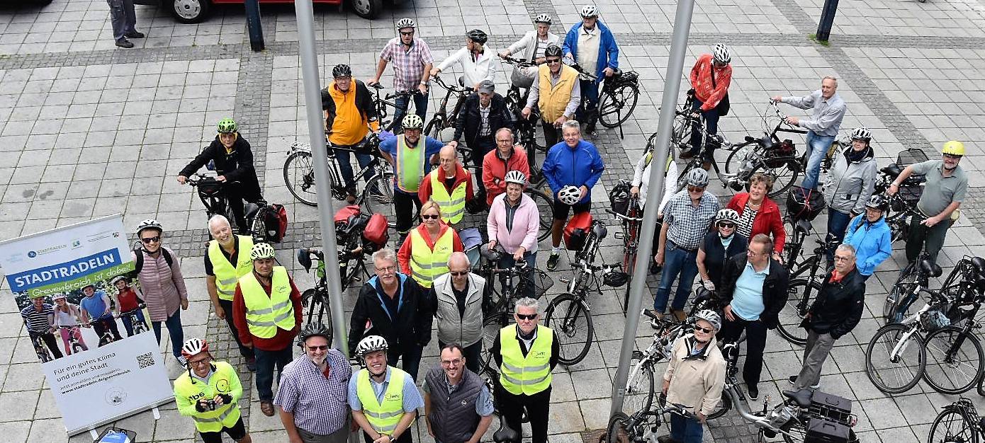Stadtradeln Fahrradgruppe