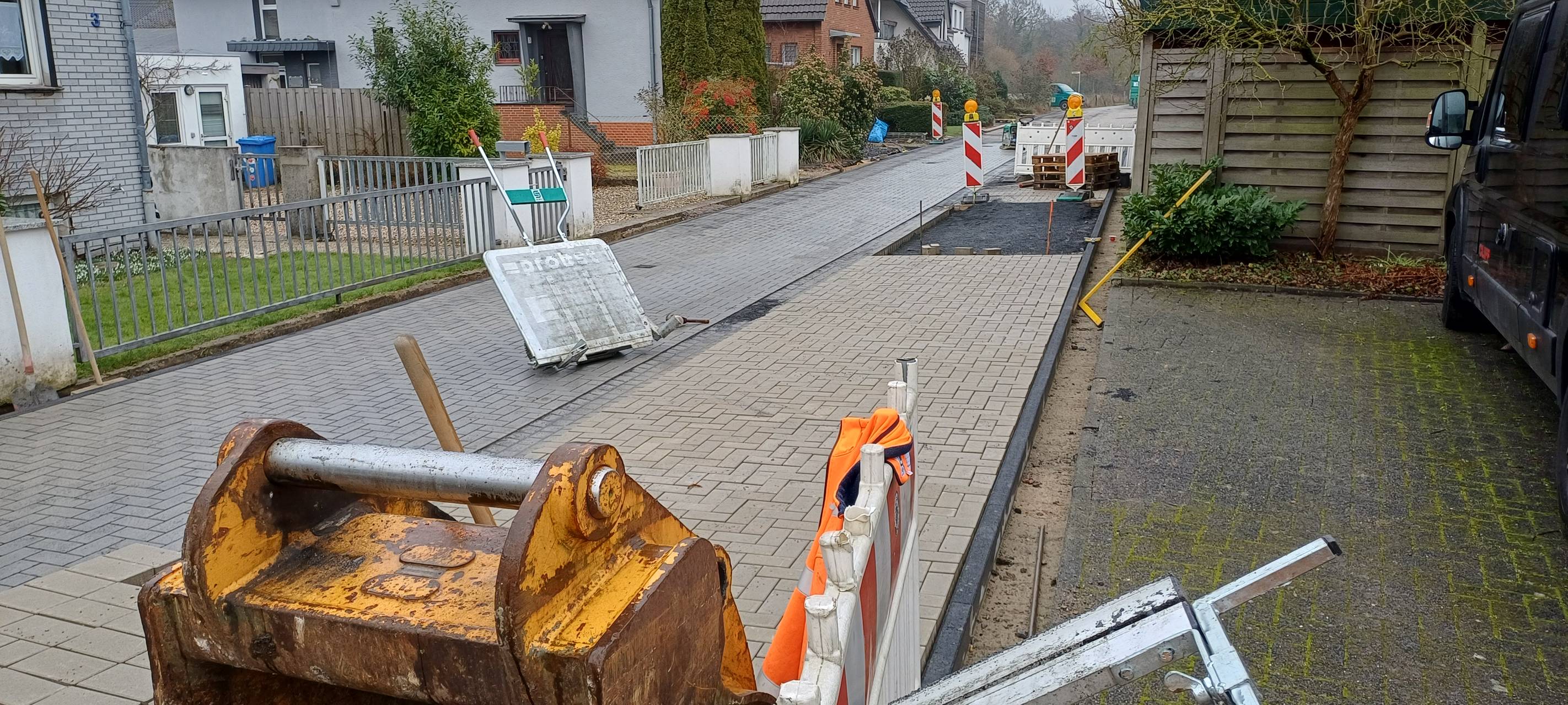 Borrenweg in Korschenbroich ist jetzt starkregensicher