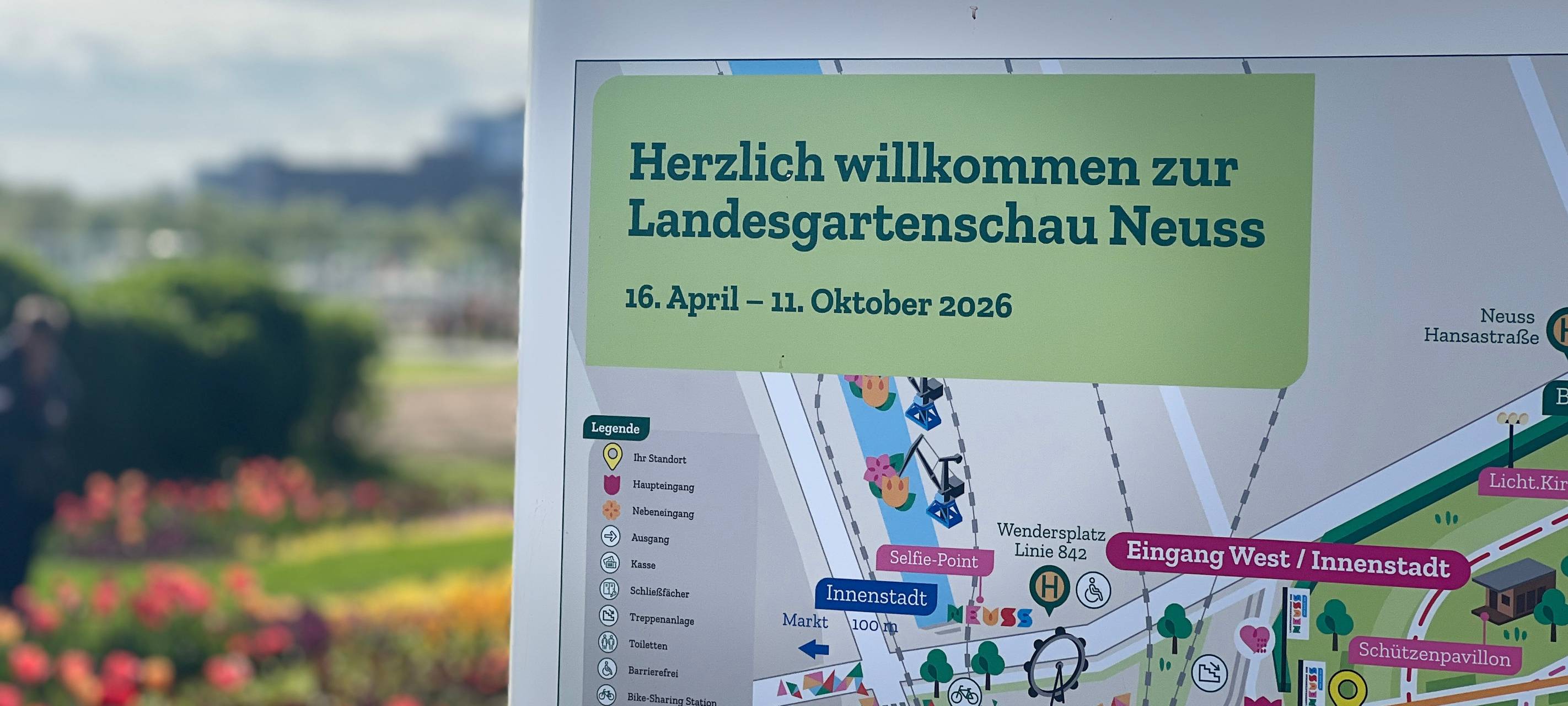 Anreise zur Landesgartenschau