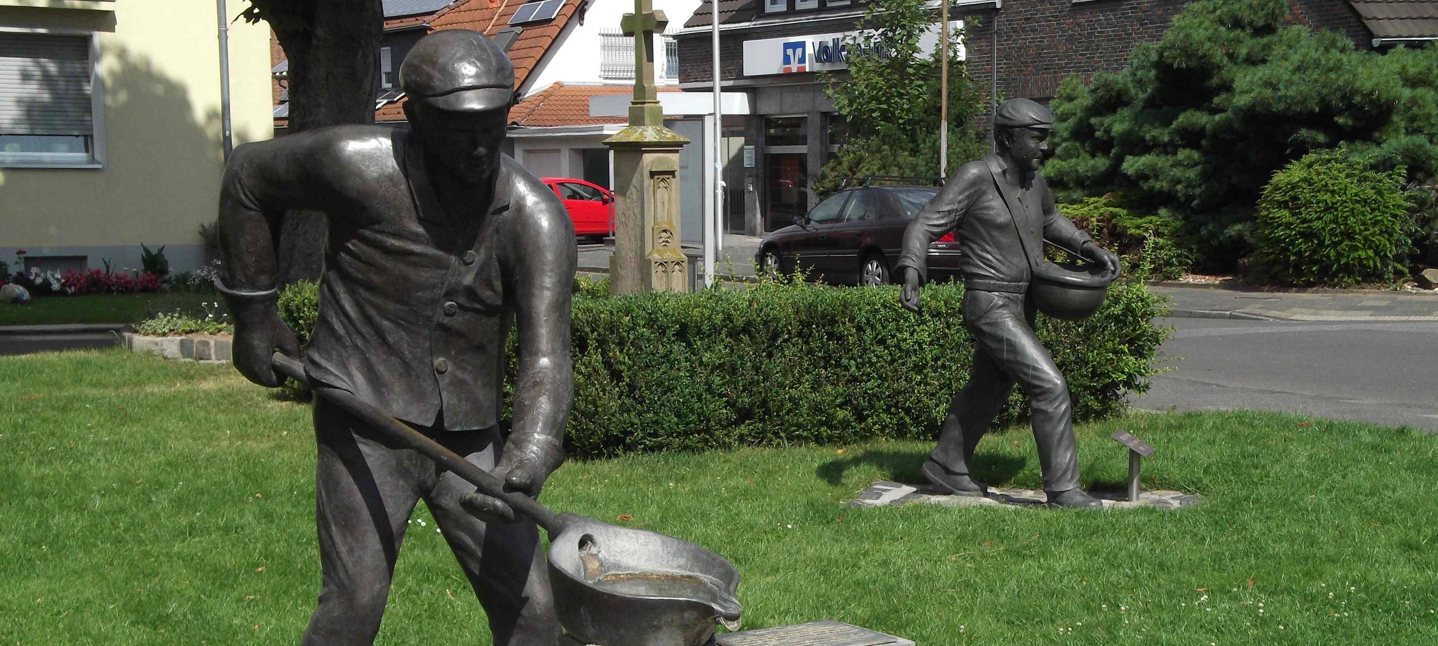 Polizei sucht nach Kupfer-Statue aus Dormagen-Delrath