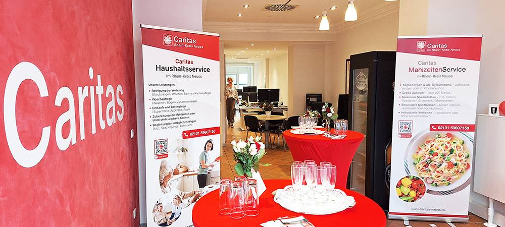 Caritas eröffnet neues Beratungsbüro in Neuss