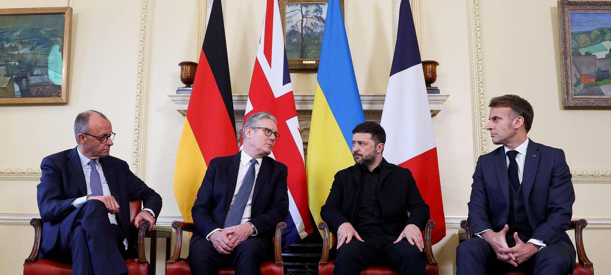 Beratungen mit europäischen Partnern in London