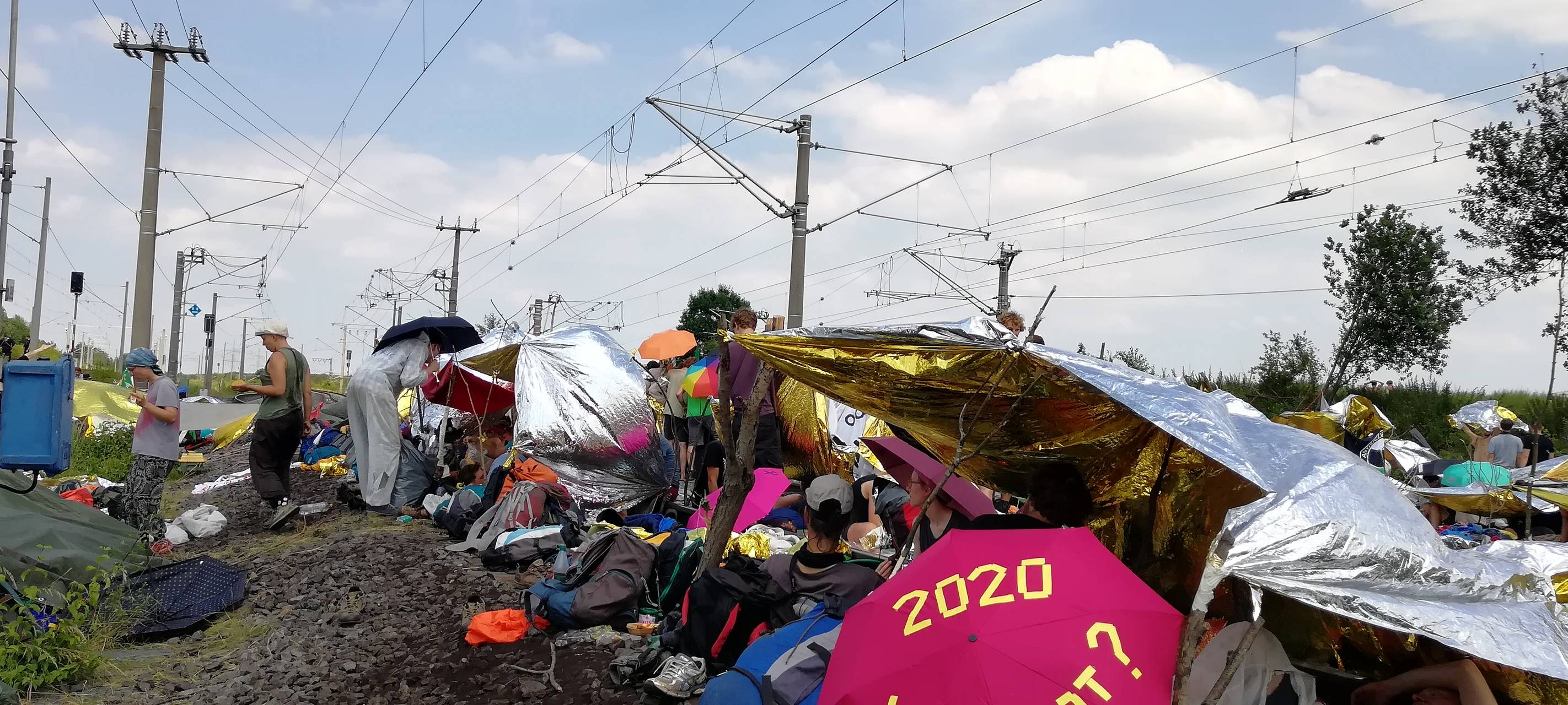 So lief der Kohle-Protest