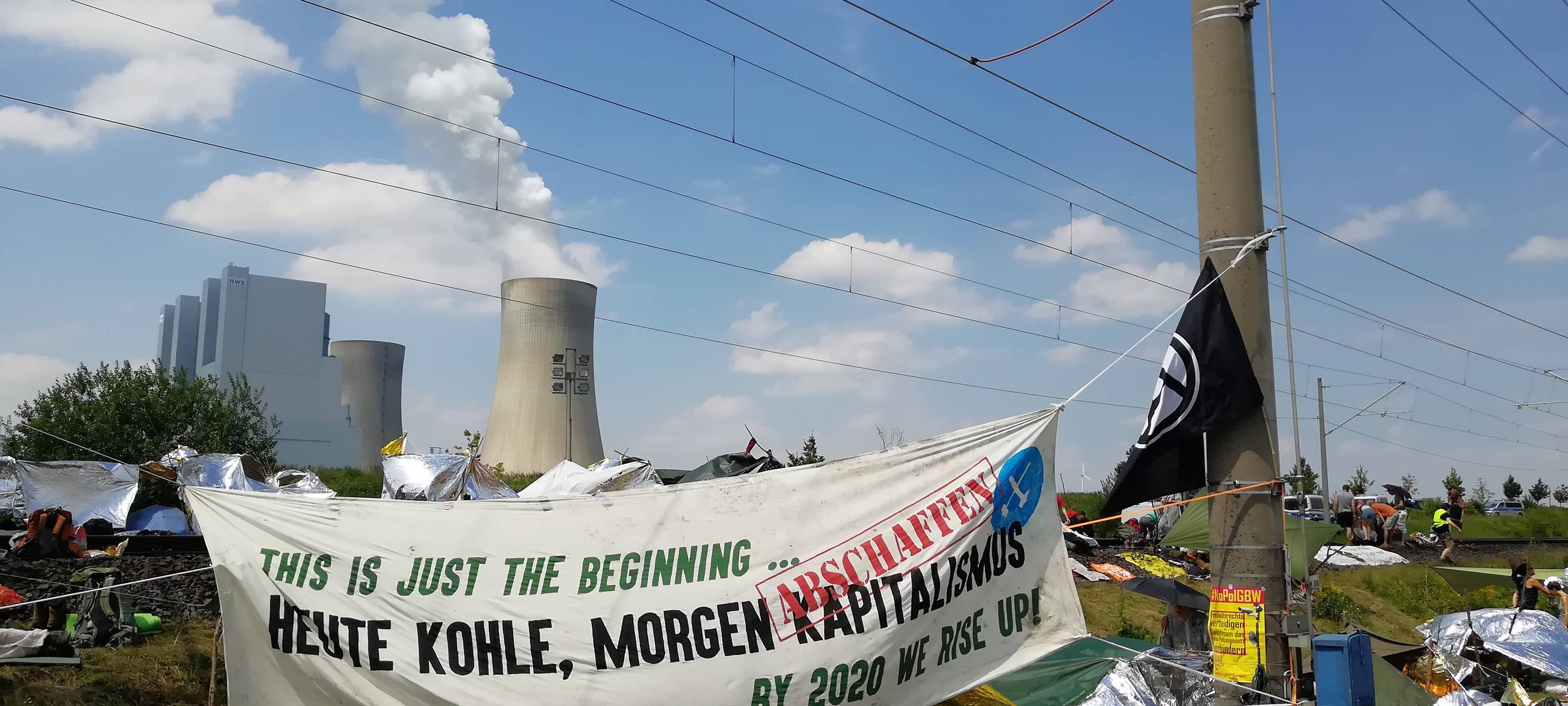 So lief der Kohle-Protest