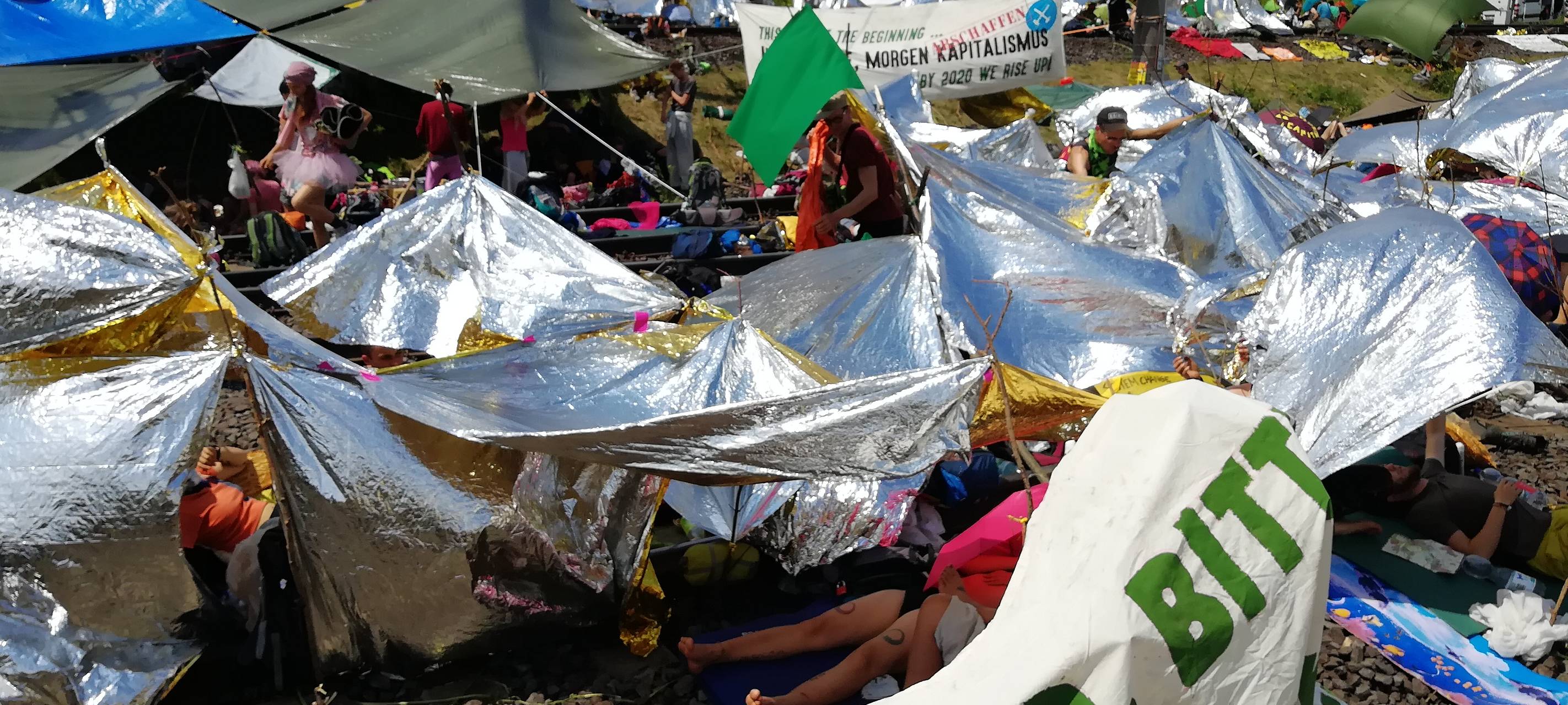 So lief der Kohle-Protest