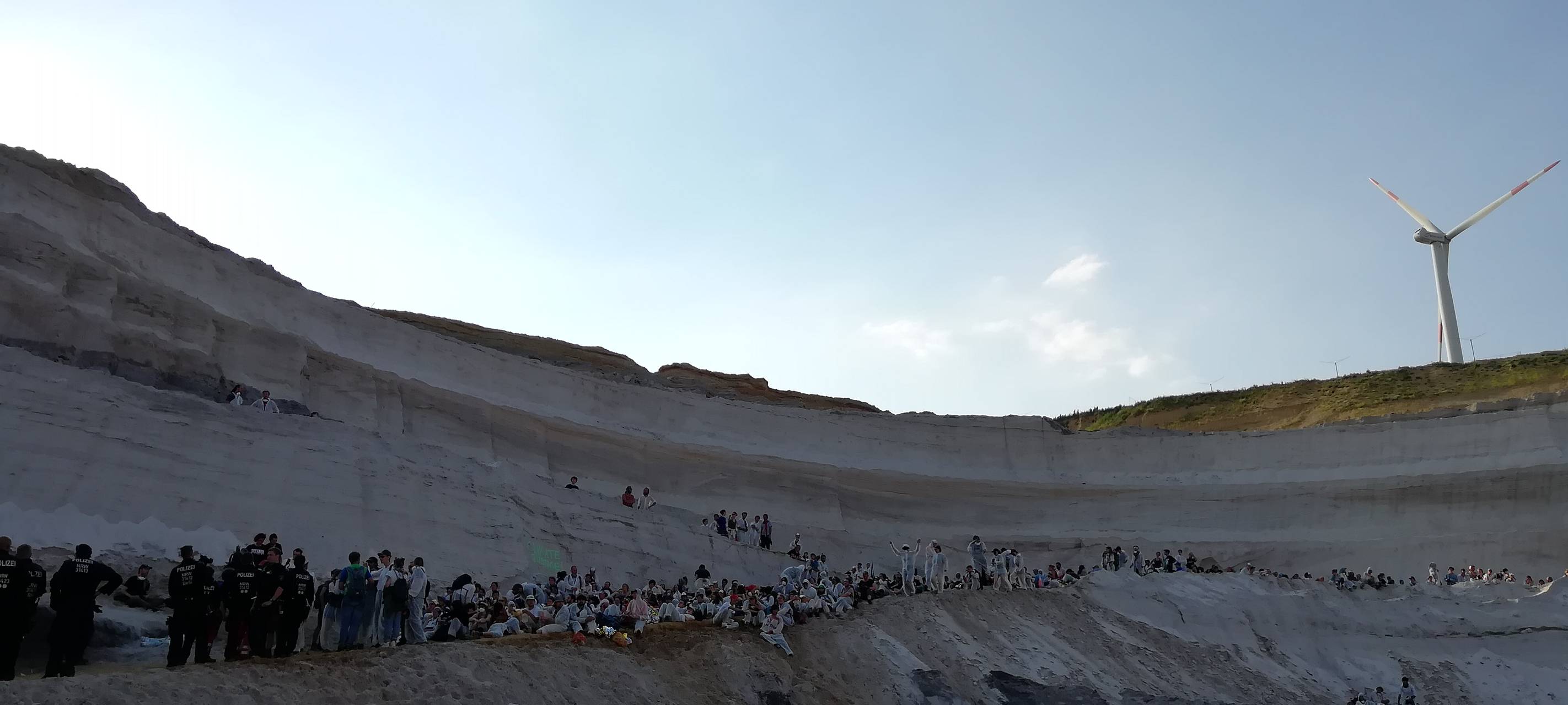 So lief der Kohle-Protest