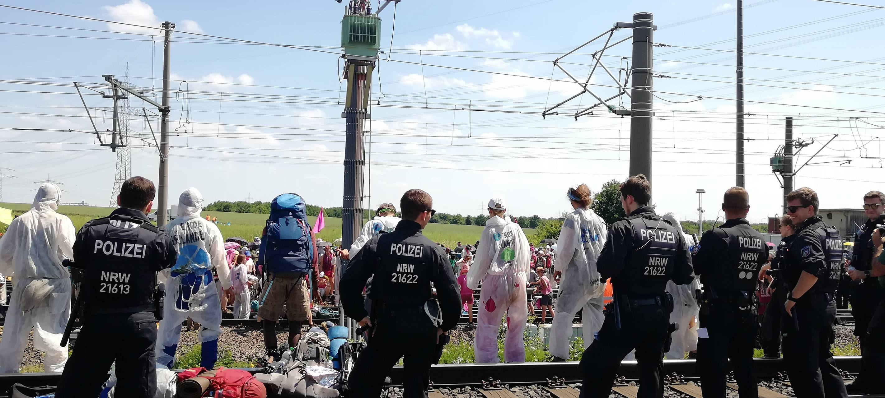 So lief der Kohle-Protest