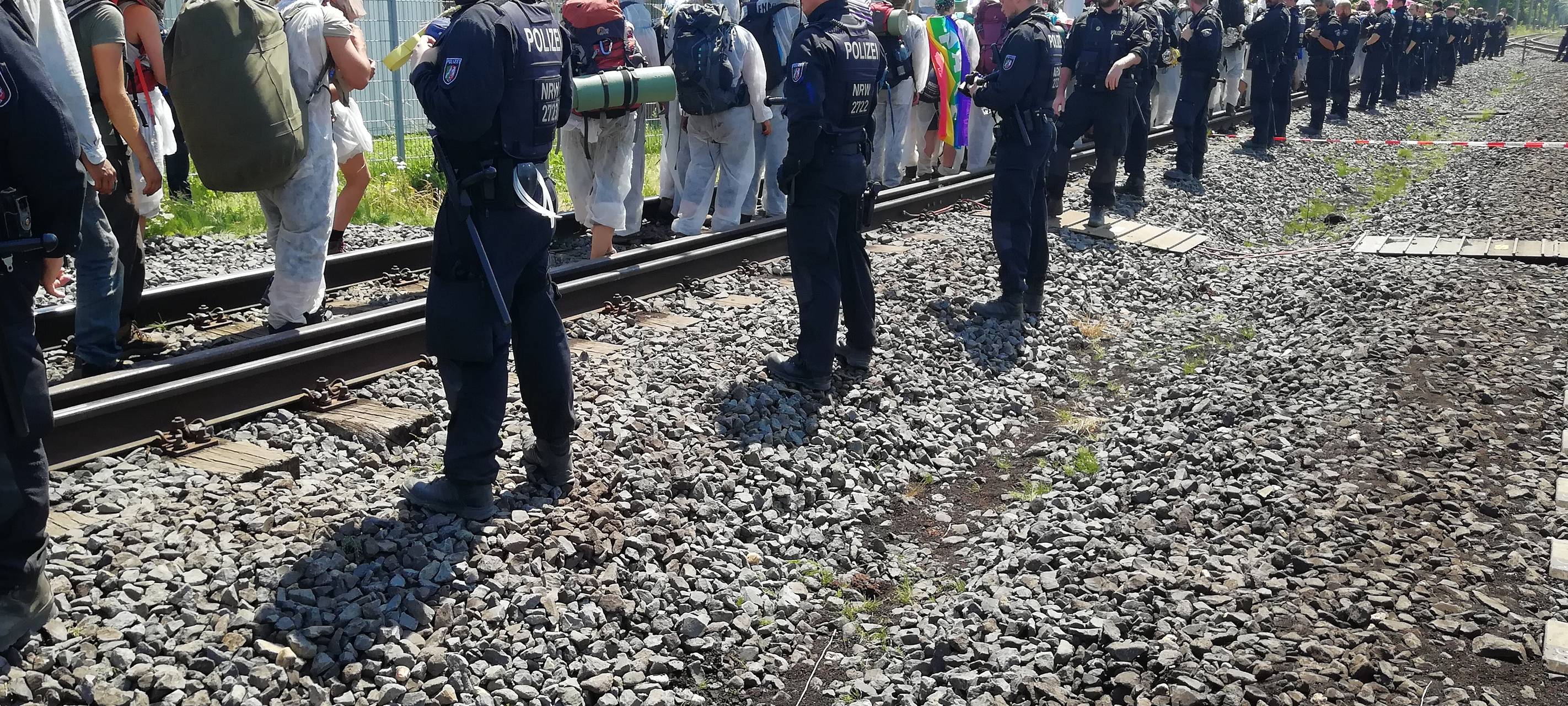 So lief der Kohle-Protest