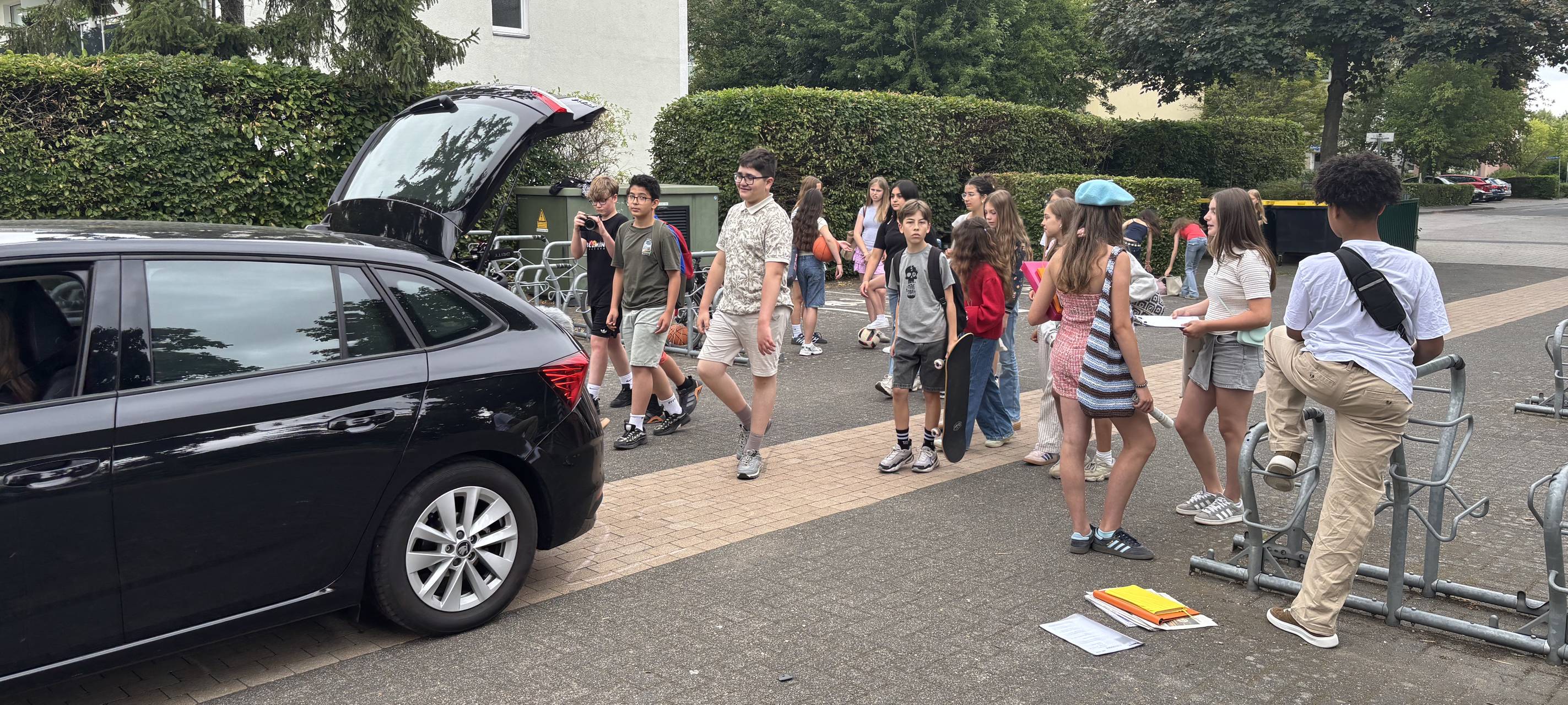 Meerbuscher Schülerinnen und Schüler drehen Spielfilm