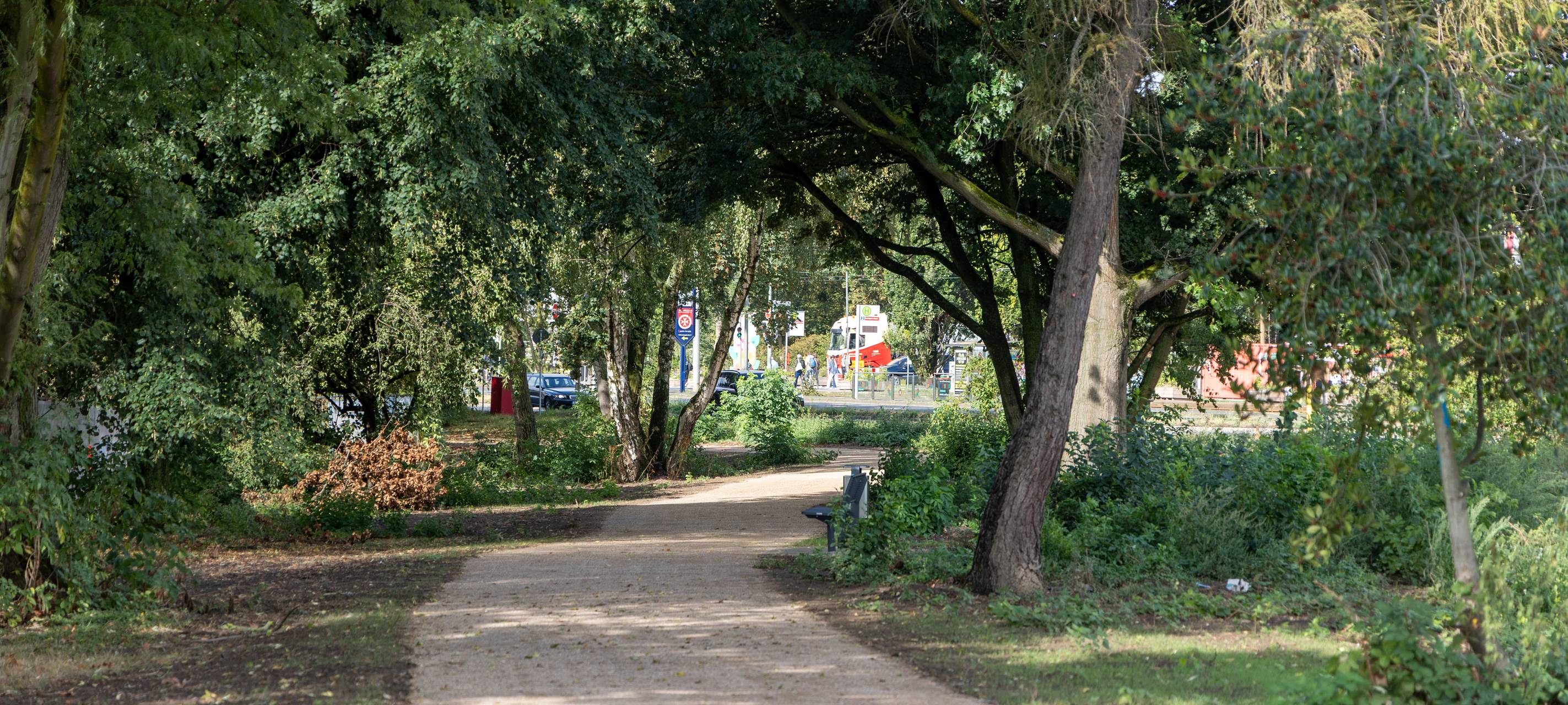 Neuer Fußweg ins Neusser Hammfeld