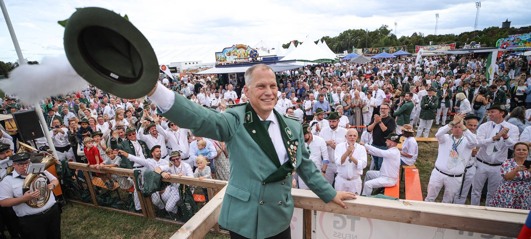 Der Neusser Schützenkönig Franz Josef Odendahl im Interview