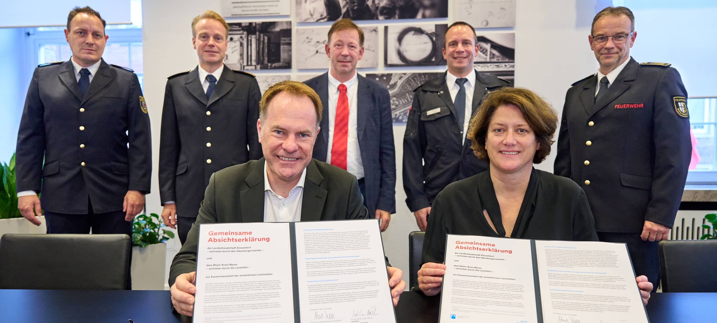 Rhein-Kreis Neuss und Düsseldorf: Gemeinsame Leitstelle