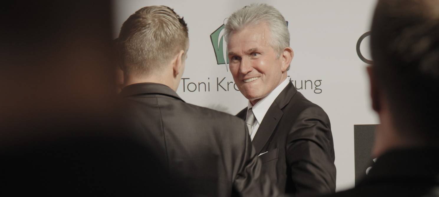 Toni Kroos mit seinem damaligen Bayern-Trainer Jupp Heynckes