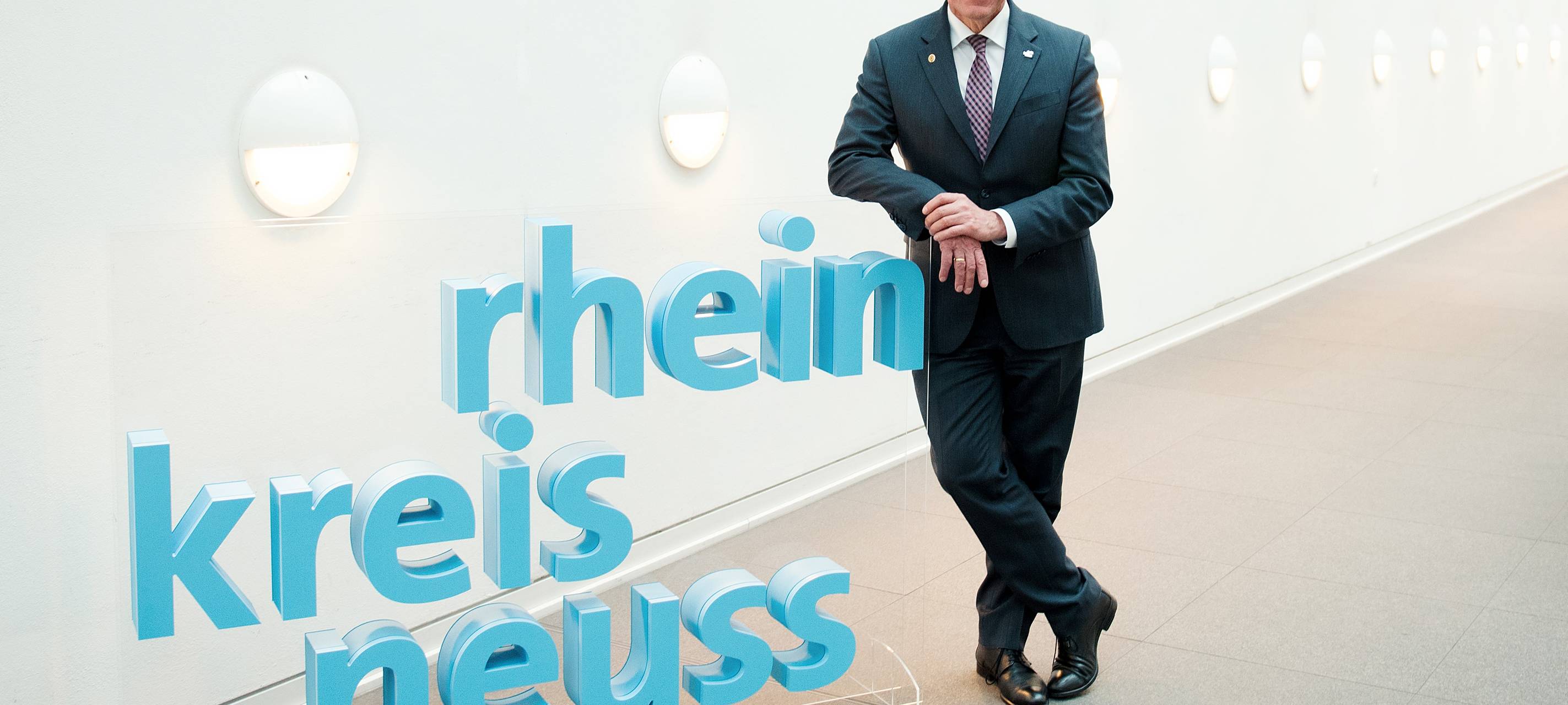 Landrat des Rhein-Kreises Neuss Hans-Jürgen Petrauschke