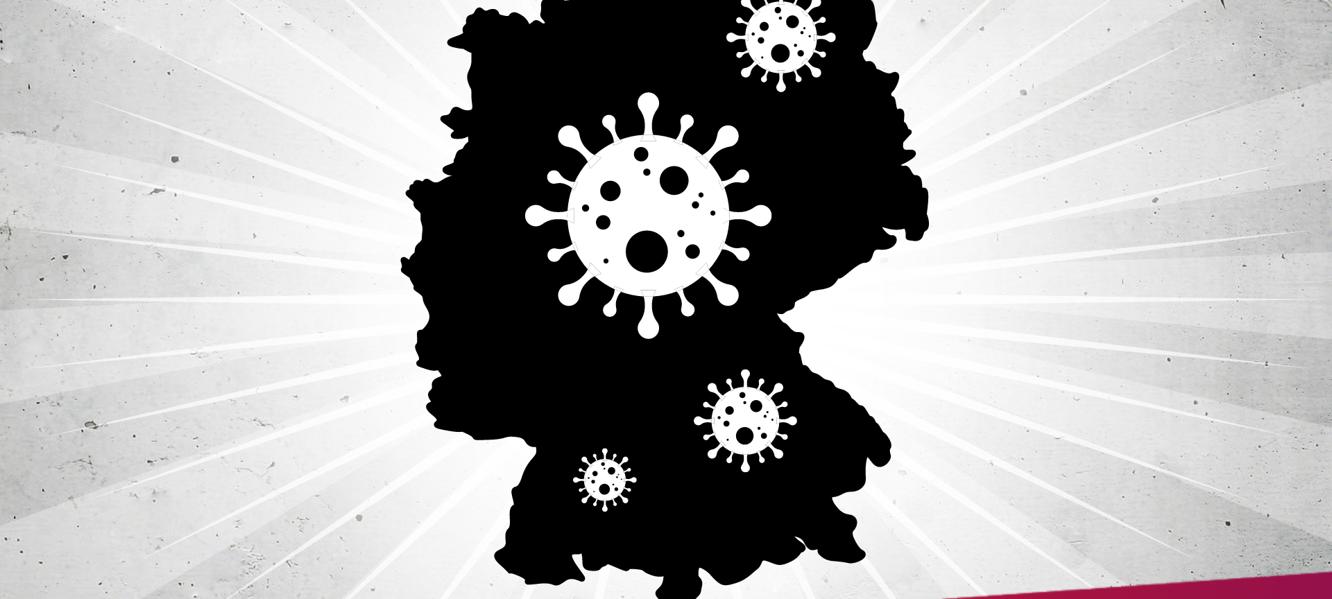 Überblick: Bundesweite Inzidenzwert-Karte