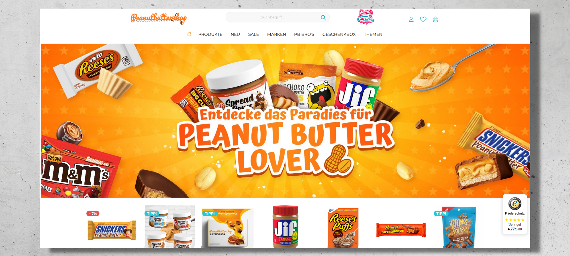 Erfolg für Peanutbuttershop in Dormagen