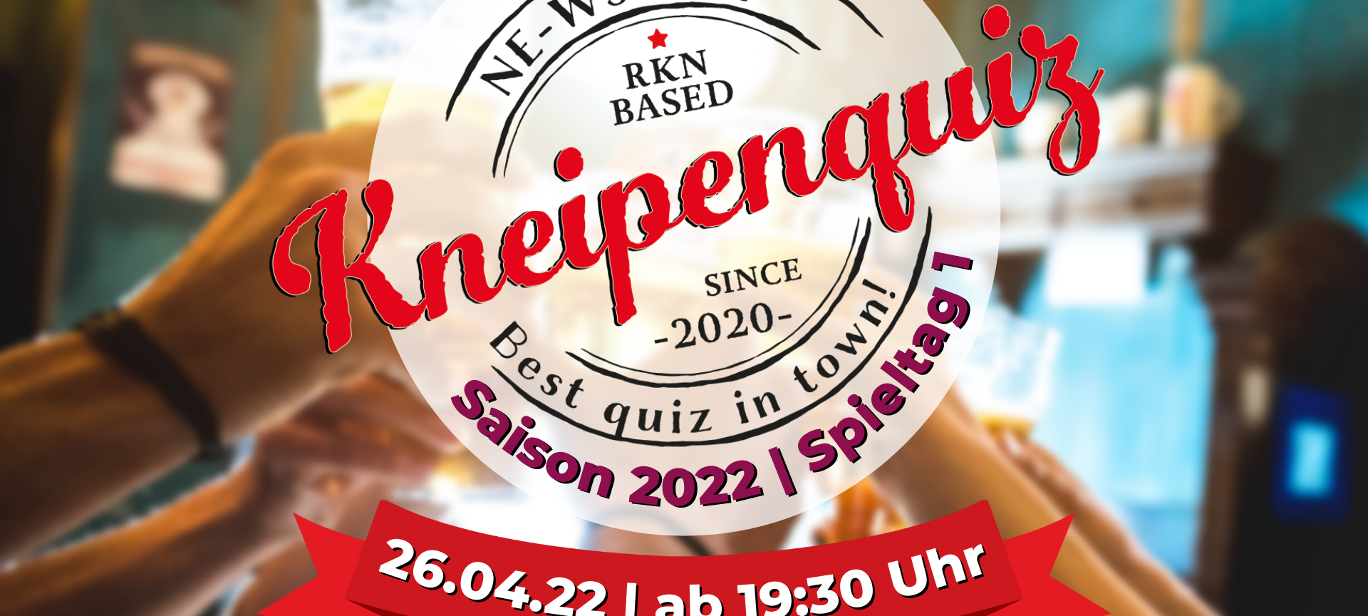 Rückblick: Kneipenquiz Saison 22 - Spieltag 1