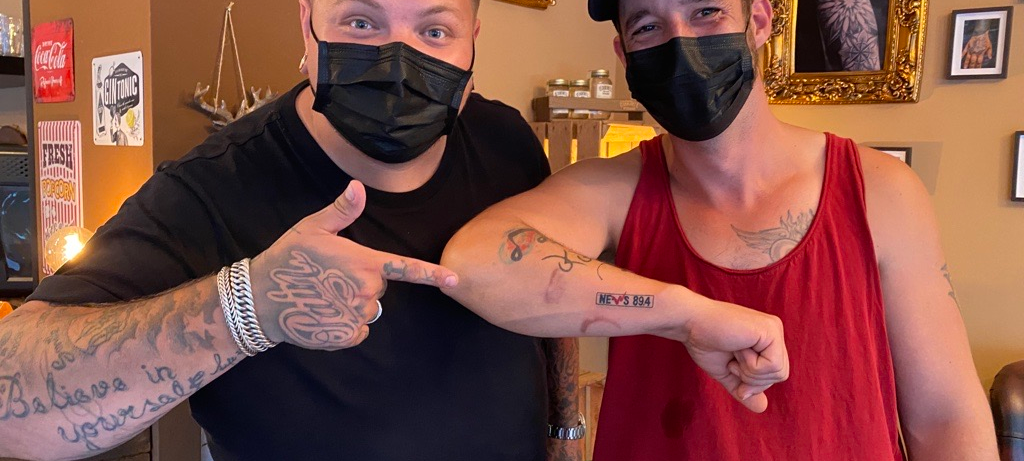 Die NE-WS 89.4-Tattoo-Aktion