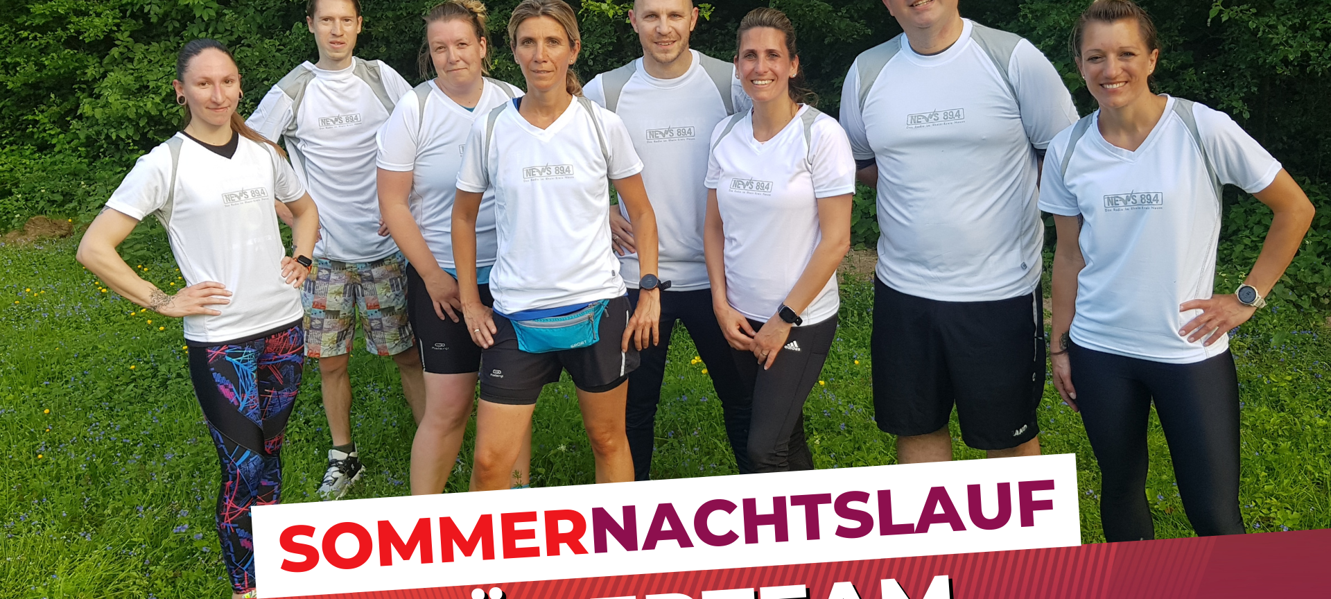 Sommernachtslauf 2022 - Hörerteam und Redaktions-Staffel