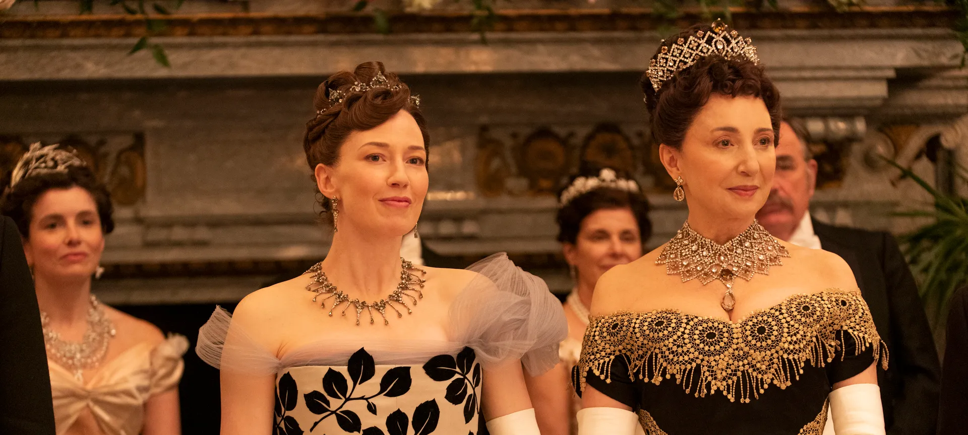 Marian und ihre neuen Freundinnen.