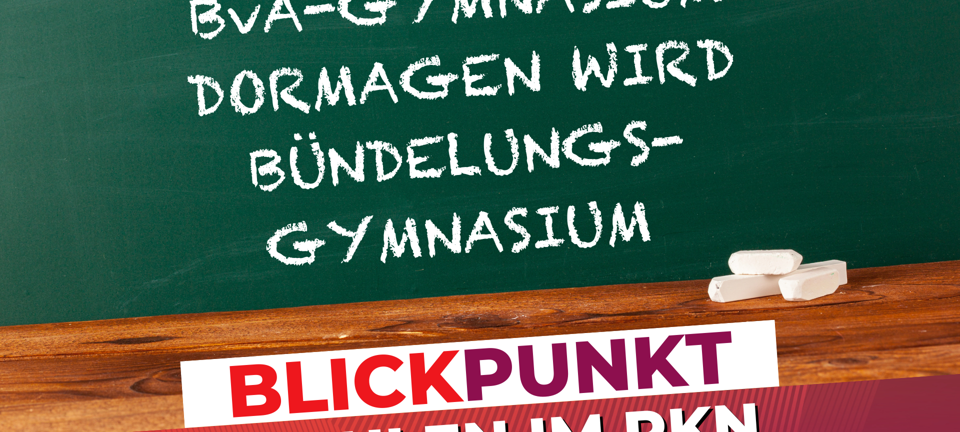 BvA-Gymnasium Dormagen wird eine Bündelungsschule