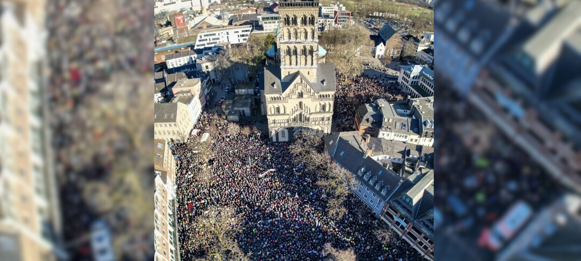 Kundgebungen gegen Rechtsextremismus im Rhein-Kreis Neuss
