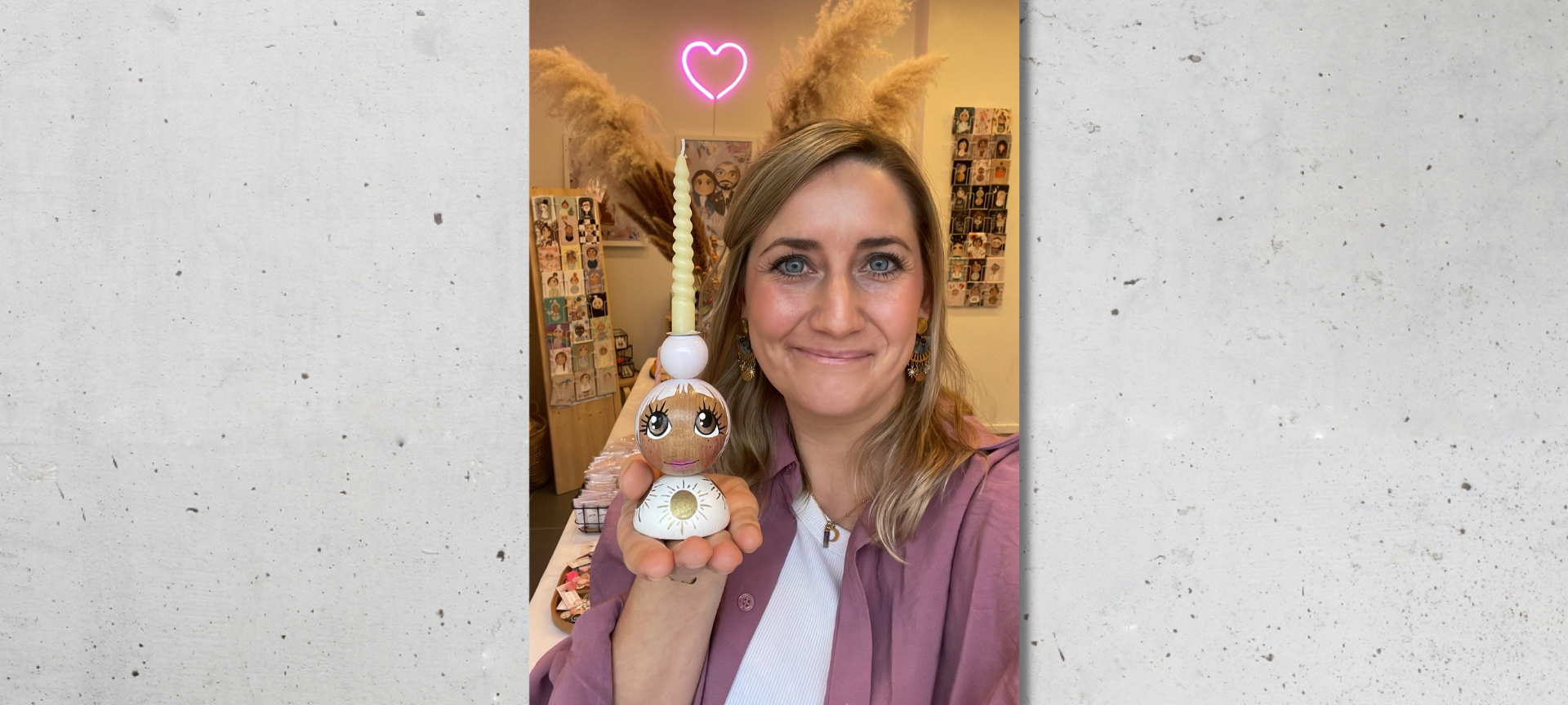 Meerbuscher Köchin macht jetzt Holzpuppen