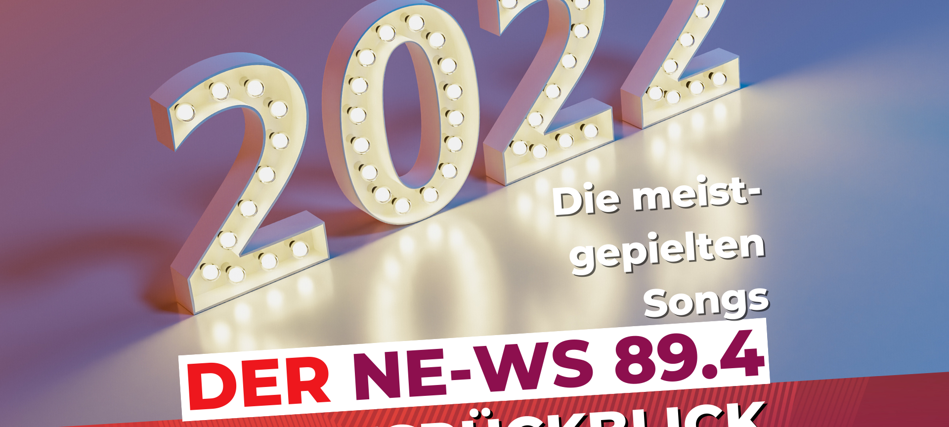 NE-WS 89.4 Jahresrückblick 2022: Top 10 Songs
