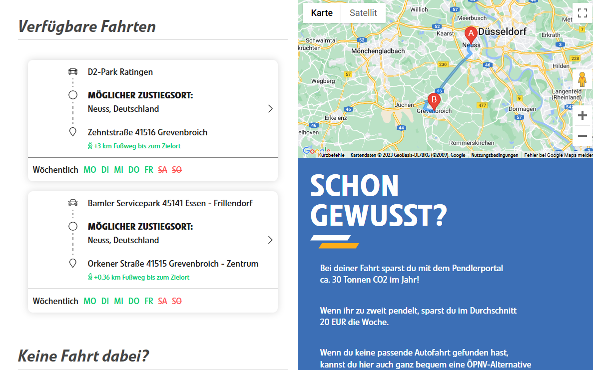 PendlerPortal im RheinKreis Neuss NEWS 89.4