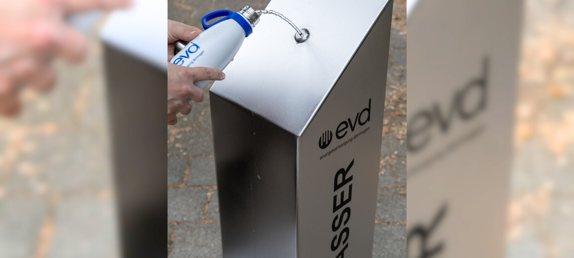 Neue öffentliche Trinkwasserbrunnen in Dormagen