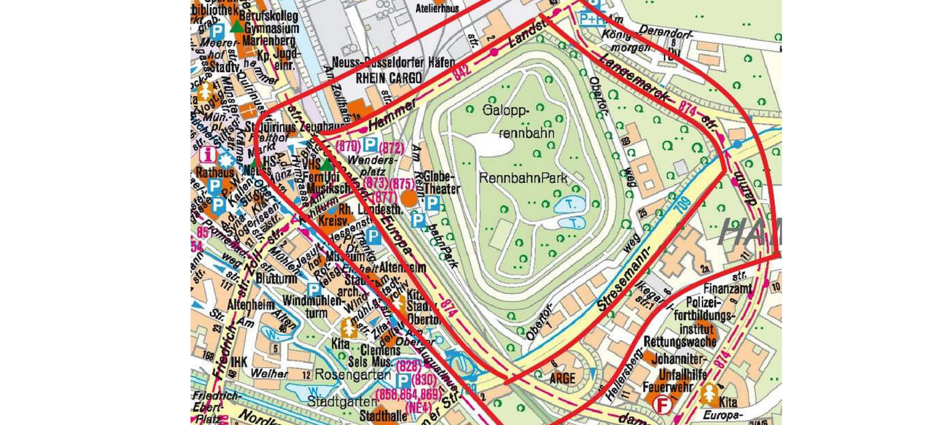 Bombe im Neusser Rennbahnpark entschärft