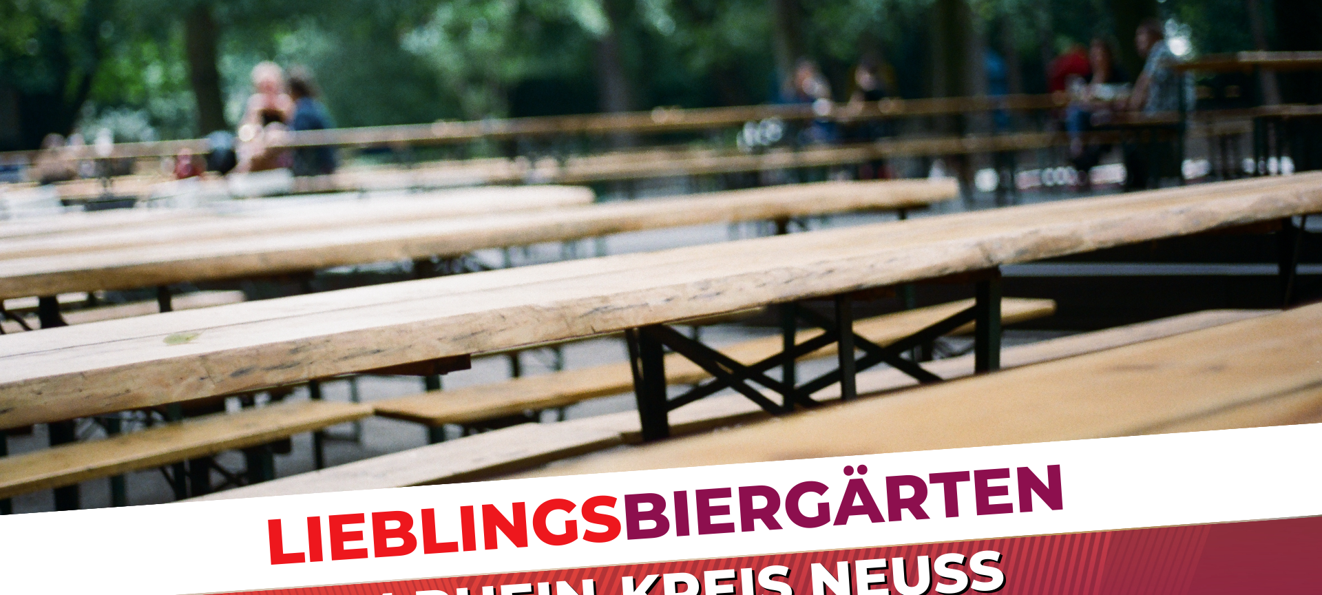 Eure Lieblingsbiergärten im Rhein-Kreis Neuss
