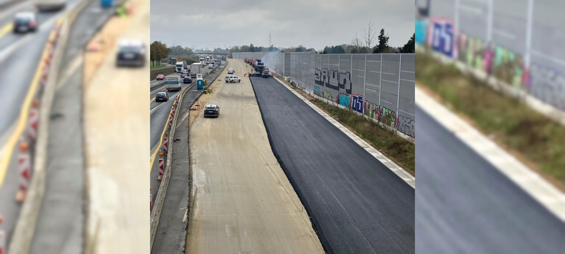 Nächste Phase für A57-Baustelle zwischen Meerbusch und Oppum