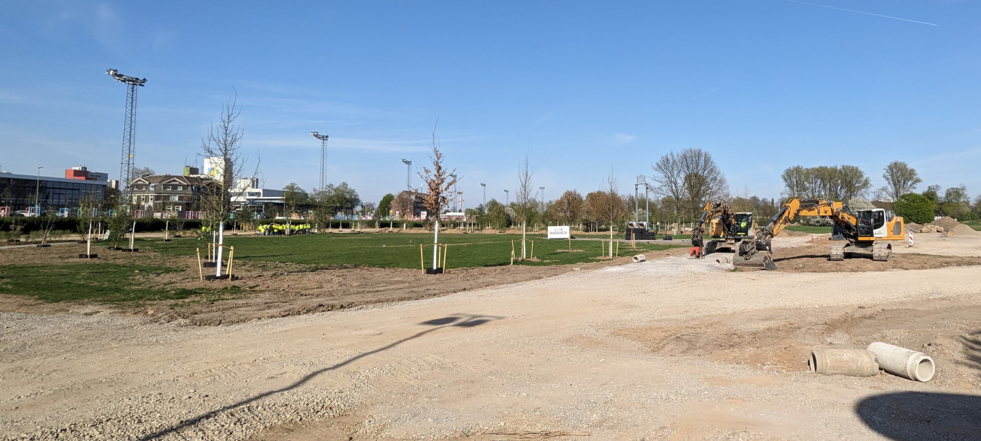 Bauarbeiten Landesgartenschau 2026 im Zeitplan