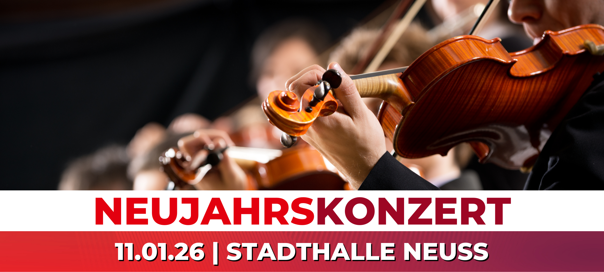 Neujahrskonzert 2026 aus Neuss wieder im Radio