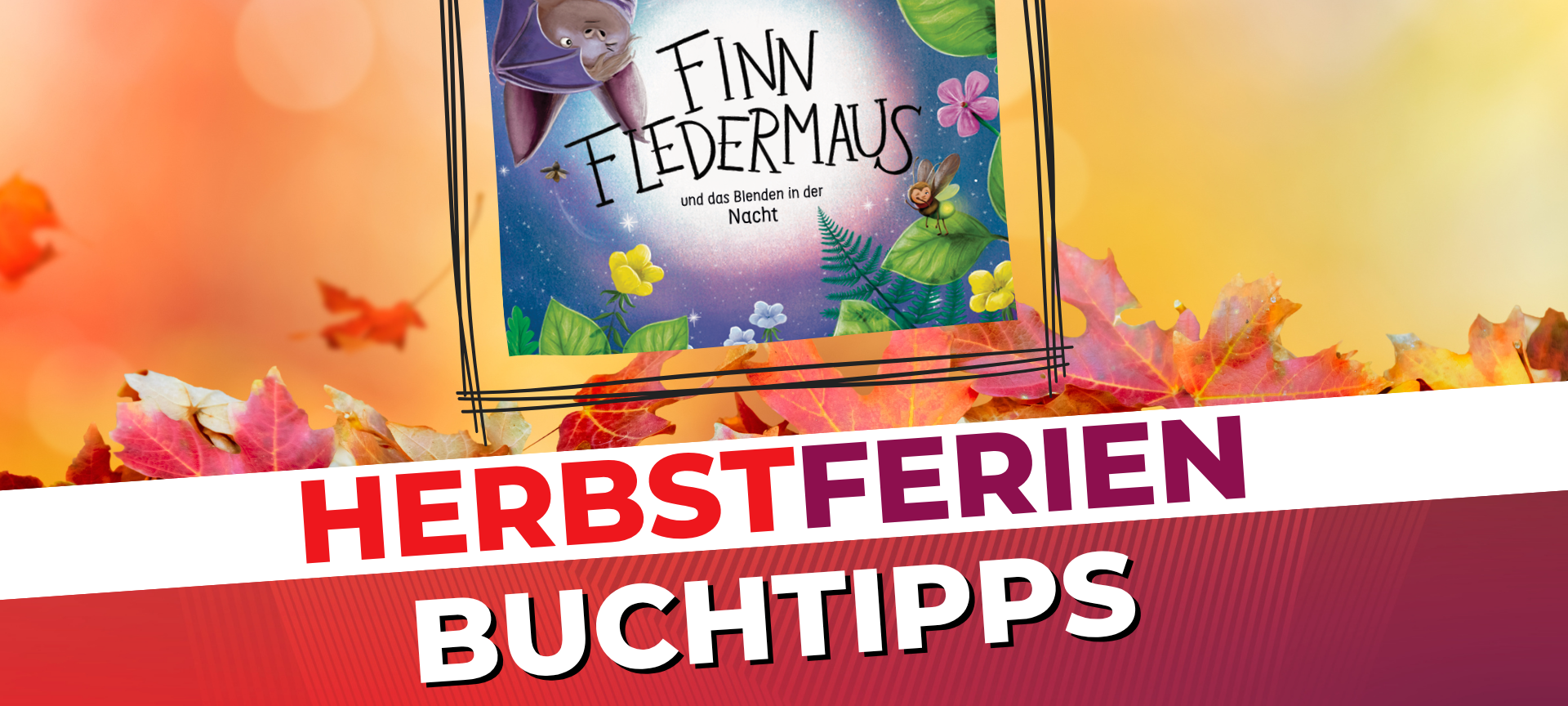 Kinderbuch "Finn Fledermaus" von Alina Gries aus Neuss