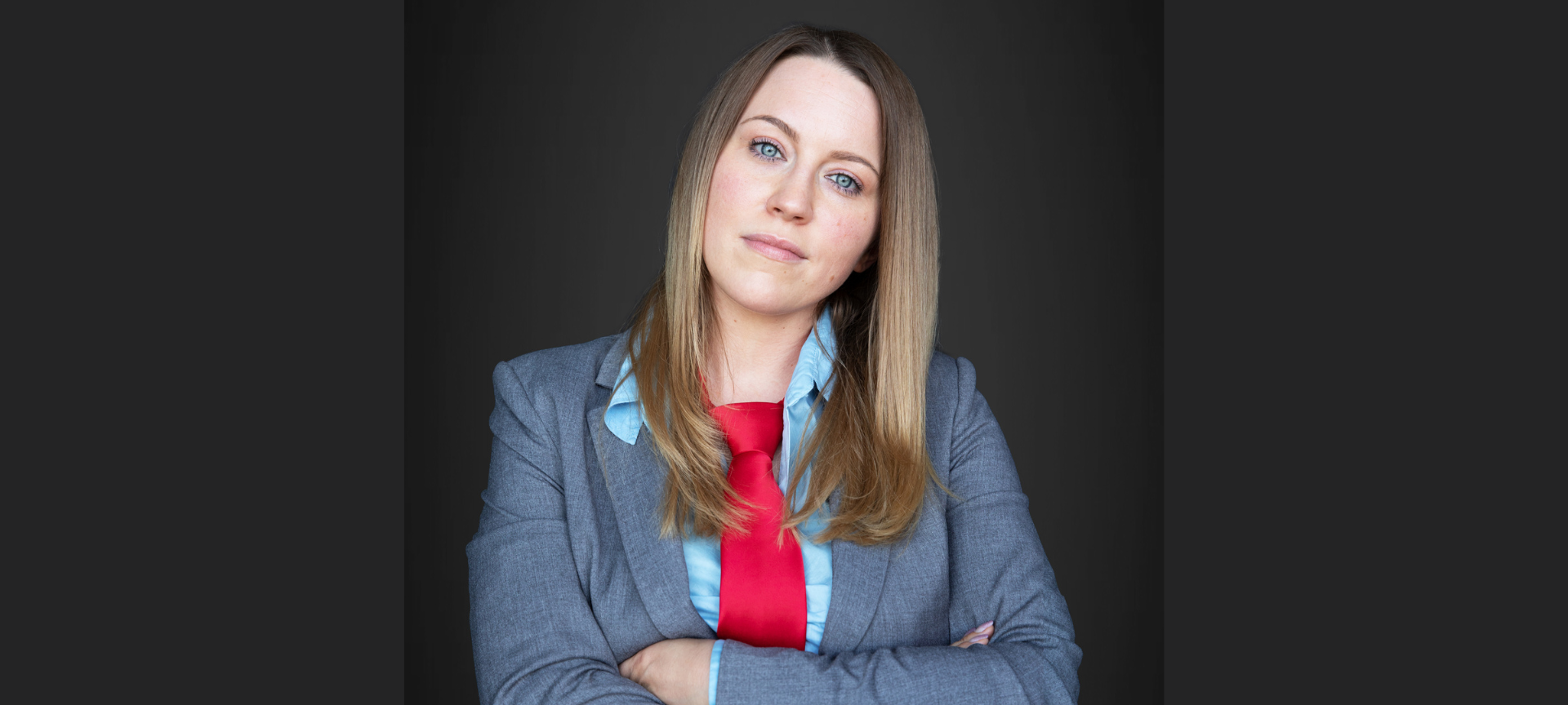 Landratskandidatin Lisa Granderath von Die PARTEI