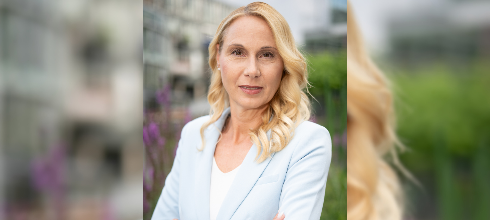 Bürgermeisterkandidatin Silvia Kotzian-Kaesgen der Zentrumspartei Kaarst