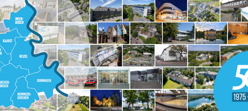 Rhein-Kreis Neuss feiert 50-jähriges Bestehen