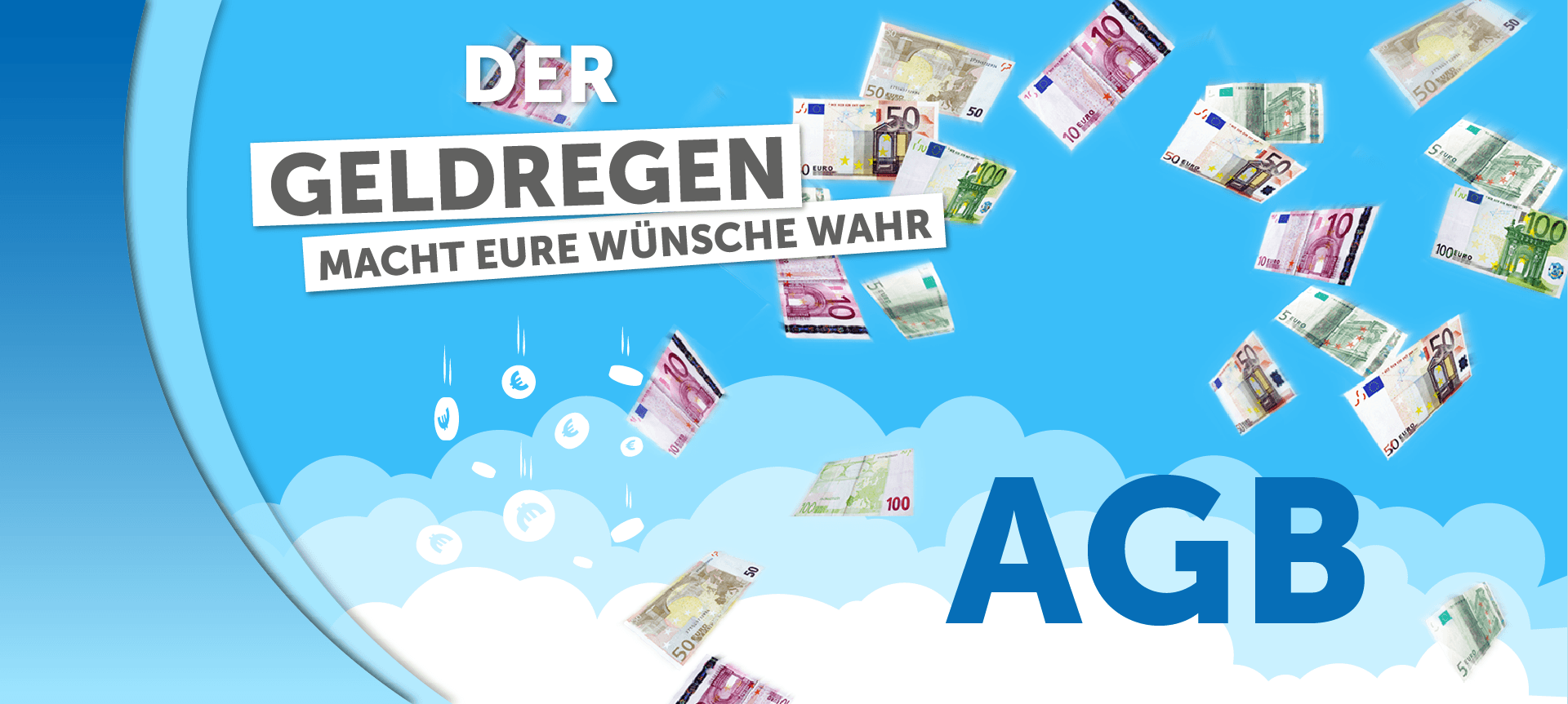 Der Geldregen: Unsere AGB und Datenschutzbestimmungen