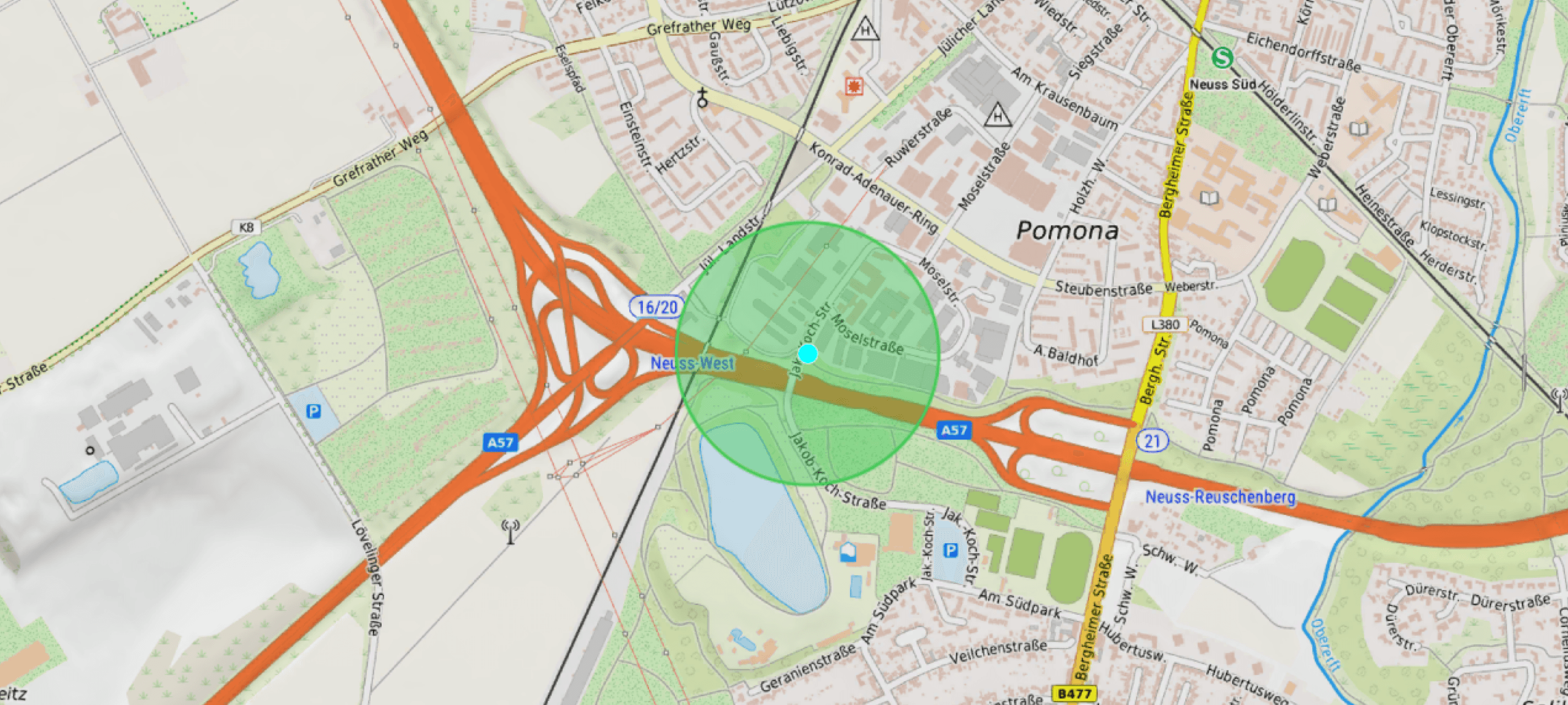 Bombenfund in Neuss: A57 ab 13:45 Uhr gesperrt