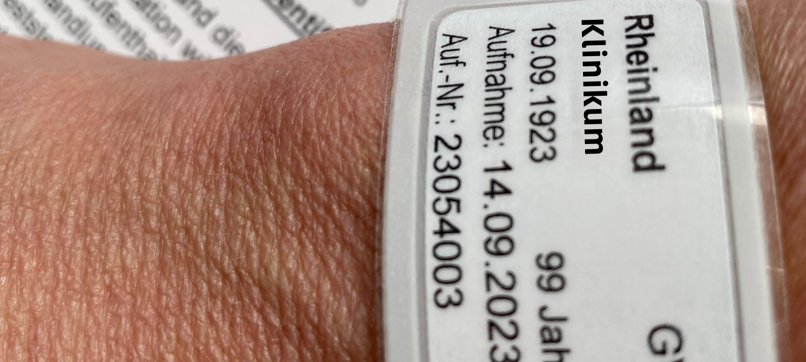 Aktion zum Tag der Patientensicherheit im Rheinland Klinikum