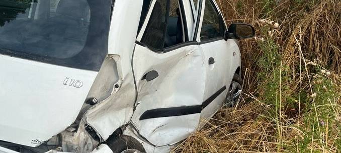 Unfallendposition - Hyundai - weiterer Blickwinkel