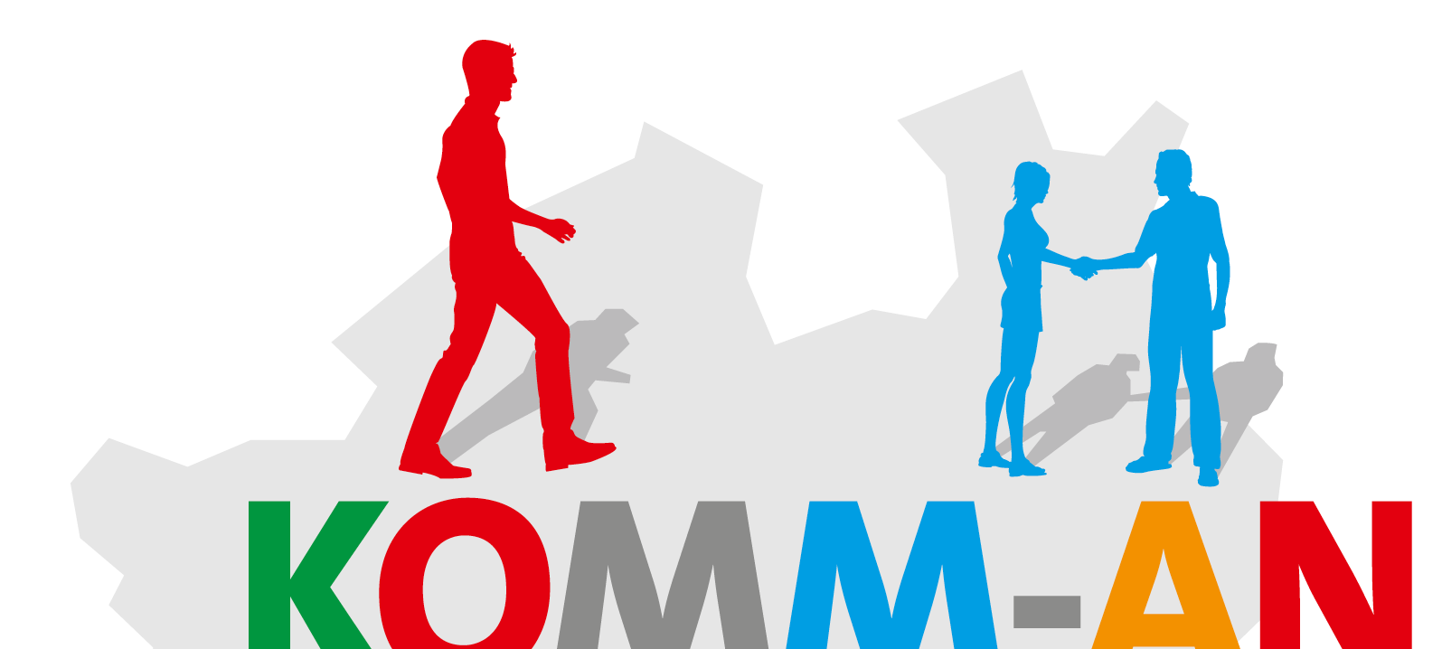 Logo "Komm an NRW"