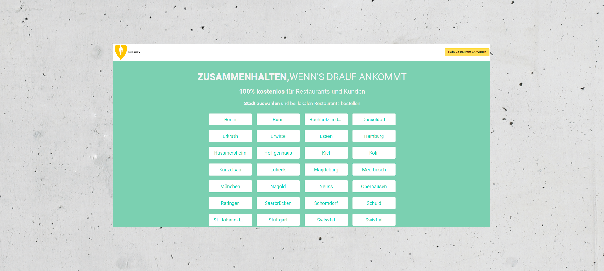 Kostenlose Plattformen für Kunden, Händler und Betriebe